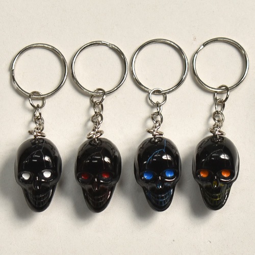The Spooky Skull Key Holders w/Ball Chain�ʥ����륭���ۥ������ [a-8319]