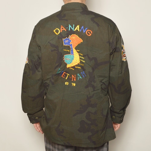 Us Customized Vietnam War Souvenir Shirt Jacket（US