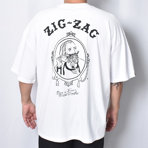 Zig-Zag/Deja Vu S/S T-Shirt（ジグザグ Tシャツ）ホワイト [a-8673