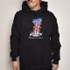 Sick Sycles/Number One Pullover Hoodie（シックサイクル スウェットパーカー）ブラック [a-5794]|スウェットシャツ