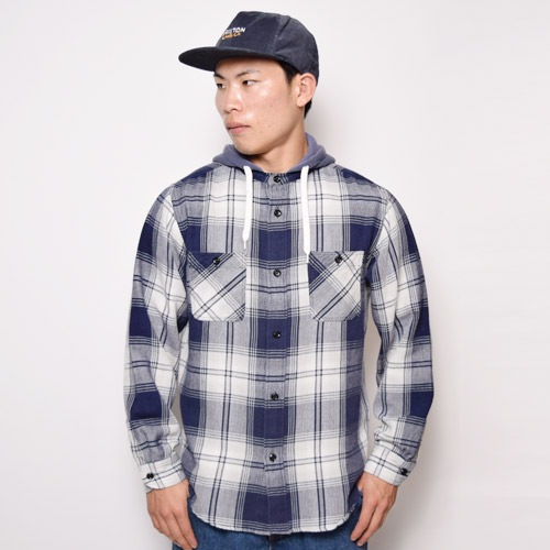 TowncraftUS/Hooded Flannel Shirtʥ󥯥եȡߥ աɥġ˥ͥӡߥۥ磻 [a-1927]