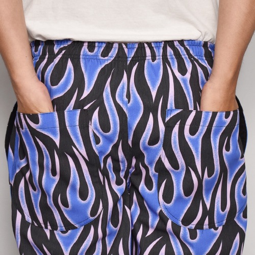 Multi Flames Easy Pants�ʥե졼�ॹ���������ѥ�ġ˥ѡ��ץ�ߥ֥�å� [a-7194]