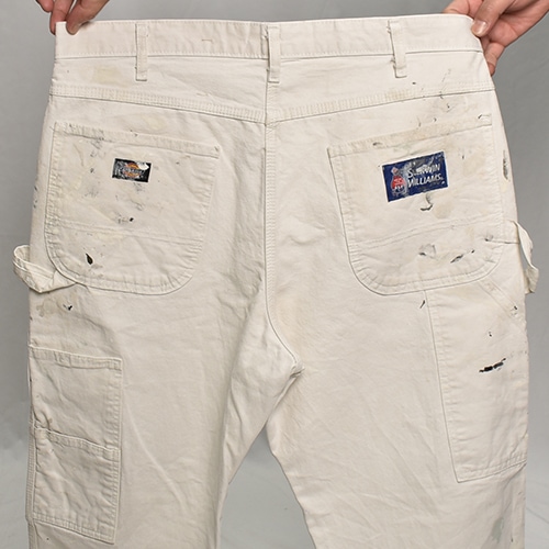 Dickies/White Drill Painter Pants with Sherwin Williams Tag