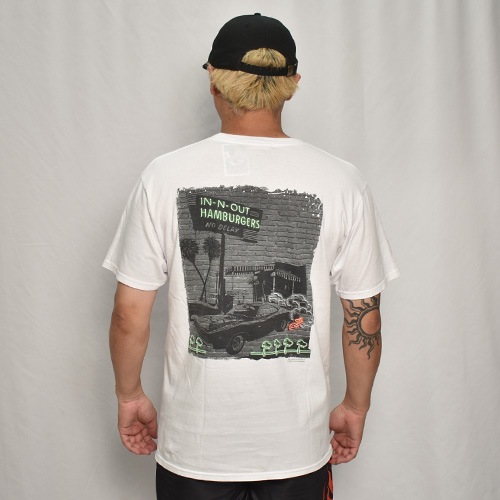 Panty DropperUS/Burger S/S T-Shirt(ѥƥɥåѡߥ СT)ۥ磻/L [y-0361]