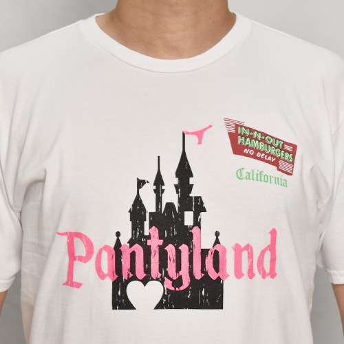 Panty DropperUS/Burger S/S T-Shirt(ѥƥɥåѡߥ СT)ۥ磻/L [y-0361]