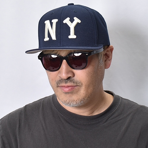 American Needle/New York Black Yankees Snapback Cap（アメリカン