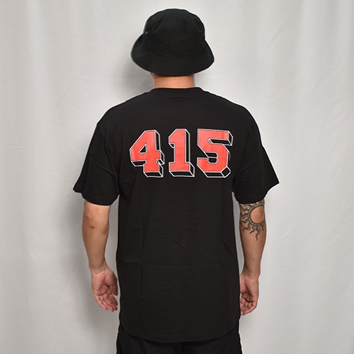 415 Clothing/Frisco 415 S/S T-shirt��415���������� T����ġ˥֥�å� [a-7634]