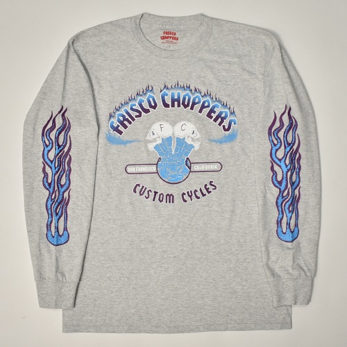 415 ClothingUS/Frisco Choppers L/S T-shirt415󥰡ߥ Tġ˥å奰졼ߥѡץ/֥롼 [a-7888]