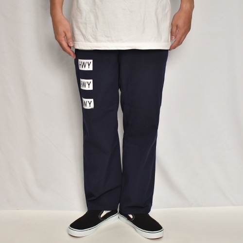 HWY��Us/Limited Hand-Printed Work Pants�ʥ��������֥�塼�磻�ߥ��� ����ѥ�ġ˥ͥ��ӡ�/W32 [y-0224]