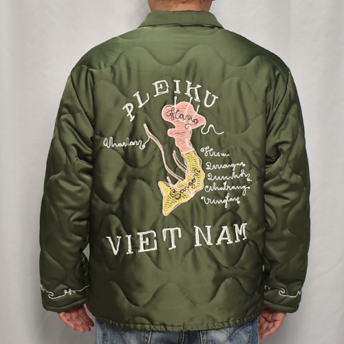Towncraft��US/Vietnam Souvenir Quilted Jacket�ʥ����󥯥�եȡߥ��� �����٥˥����㥱�åȡ˥��꡼�� [a-8322]