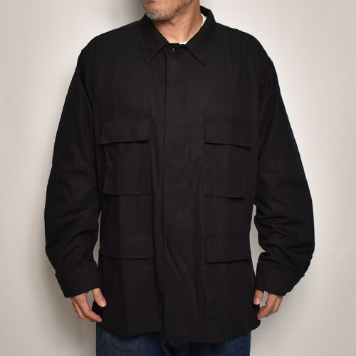 Tru-Spec/4Pocket BDU Shirt Jacket�ʥȥ��롼���ڥå� BDU���㥱�åȡ˥֥�å� [a-6601]