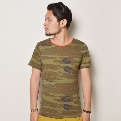 Alternative Apparel/S/S Printed Crew Neck T-Shirt�ʥ��륿�ͥ��ƥ��֥��ѥ�� ���롼�ͥå�T����ġ˥��åɥ��ɥ��� [n-9082]