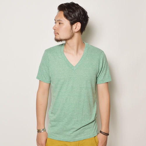 Alternative Apparel/Heathered V-Neck T-Shirt�ʥ��륿�ͥ��ƥ��֥��ѥ�� V�ͥå�T����ġ˥إ������꡼�� [n-9087]