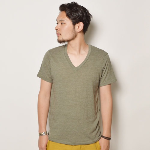 Alternative Apparel/Heathered V-Neck T-Shirt�ʥ��륿�ͥ��ƥ��֥��ѥ�� V�ͥå�T����ġ˥إ������꡼�� [n-9088]