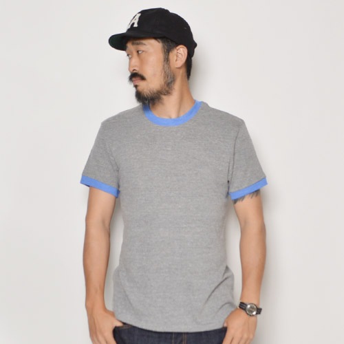 Alternative Apparel/Ringer T-Shirtʥ륿ͥƥ֥ѥ 󥬡Tġ˥졼ߥ֥롼 [n-9111]