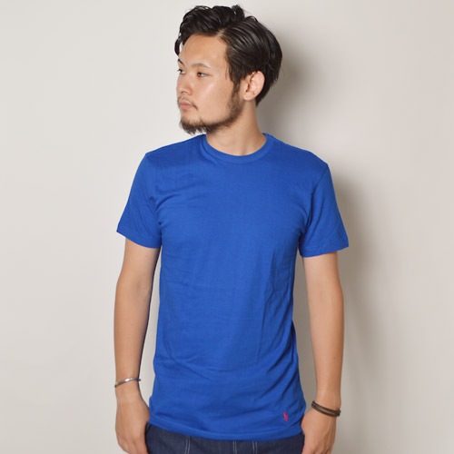 Ralph Lauren/Classic Cotton T-shirt�ʥ��ե������ T����ġ˥������֥롼 [n-9248]