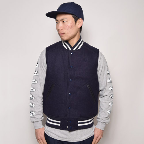 GB Sports by Golden Bear��US/Melton Varsity Vest�ʥ�����ǥ�٥����ߥ��� ���ȥ�٥��ȡ˥ͥ��ӡ� [n-9479]