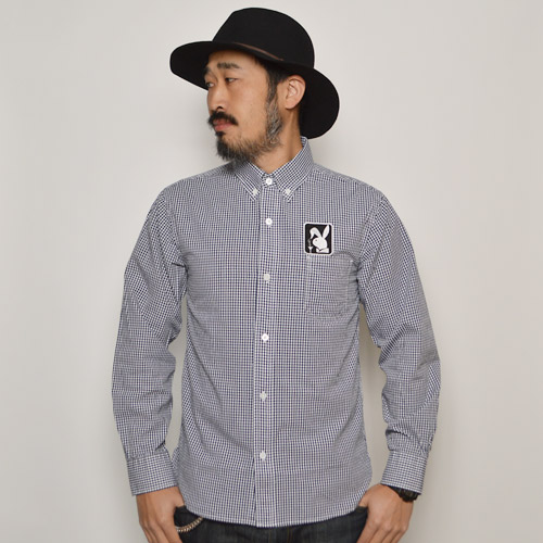 Five Brother×US/Rabbit Head Gingham Check Shirts(ファイブブラザー