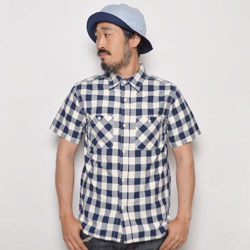Five Brother/S/S Ox Check Work Shirts(ファイブブラザー チェック
