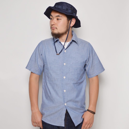 Zig-Zag Man/Chopper Chambray Shirtʥޥ ֥졼ġ [a-0100]