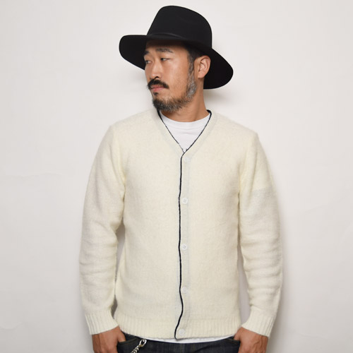 Towncraft/Mohair Cardiganʥ󥯥ե إǥ˥ۥ磻ȡߥͥӡ [a-0449]