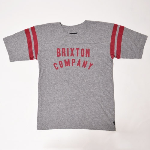 Brixton/Barstow Football T-Shirt�ʥ֥ꥯ���ȥ� �եåȥܡ���T����ġ˥��졼�ߥС�����ǥ� [a-0952]