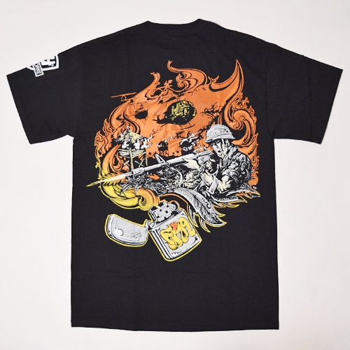 FMA/Printed Pocket T-Shirt�ʥ��ե��२�� �ݥ��å�T����ġ˥֥�å��ߥ���� [a-0970]