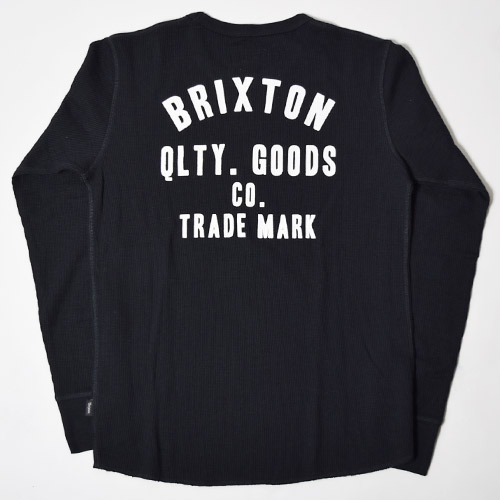 Brixton/Woodburn Crew Neck Thermal�ʥ֥ꥯ���ȥ� ���롼�ͥå������ޥ�˥֥�å� [a-1343]