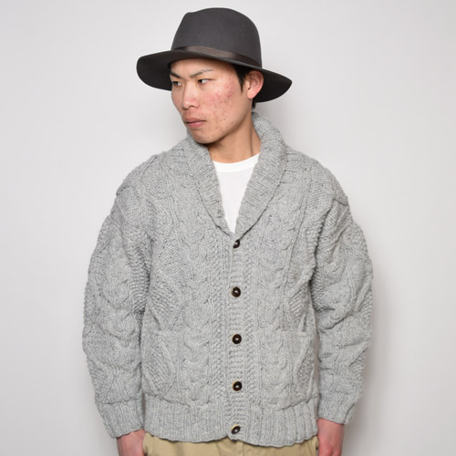 ArtesaniaUS/Shawl Collar Cable Knit Cardigan(ƥ˥ߥ 硼륫顼ǥ)졼 [a-1380]