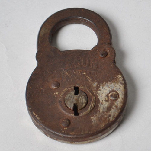 ��Vintage Padlock/Secure Lever(������ơ����ѥɥ��å�)����С� [u-6926]