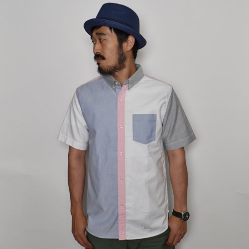 Towncraft/S/S B.D. Cotton Oxford Shirtʥ󥯥ե ܥ󥷥ġ˥쥤 [n-8226]