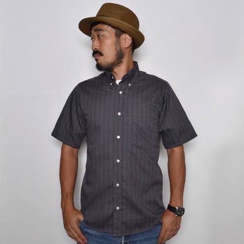 Red Kap��US/S/S Multi Stripe B.D. Shirt�ʥ�åɥ���åסߥ��� �ܥ�������󥷥�ġ˥��㥳����ߥۥ磻�� [n-8300]