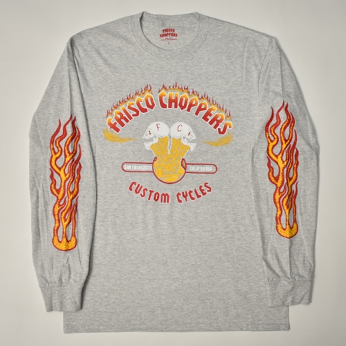 フリスコチョッパー ロングTシャツ Mサイズ 楽天市場】FRISCO CHOPPERS/フリスコチョッパーズ SKULL MOTOR