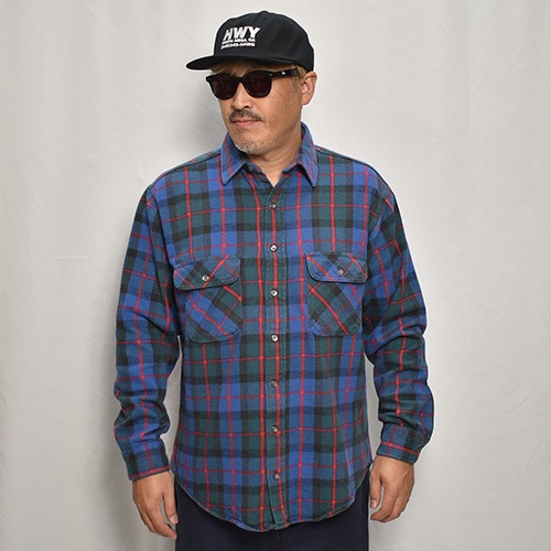 Prentiss Outdoor/Vintage Heavy Flannel L/S Shirtʥץƥ եͥ륷ġ˥֥롼ߥåɡߥ꡼/L [y-0523]