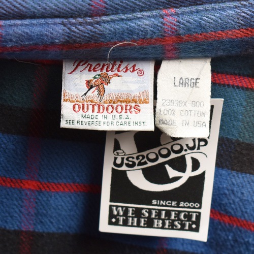 Prentiss Outdoor/Vintage Heavy Flannel L/S Shirtʥץƥ եͥ륷ġ˥֥롼ߥåɡߥ꡼/L [y-0523]