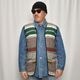 ��60's-70's Vintage Mexican Rag Vest��60's-70's������ơ��� �ᥭ������饰�٥��ȡ˥��������ߥ�åɡߥ��꡼�� [y-0925]