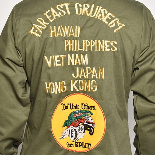 Us Customized US Military Far East L/S Utility ShirtUSߥ꥿꡼ 桼ƥƥġ˥꡼ [a-5752]