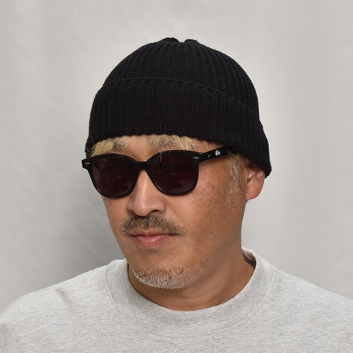 Highland 2000/Cotton Watch Cap�ʥϥ�����2000 ��å�����åס˥֥�å� [a-3380]