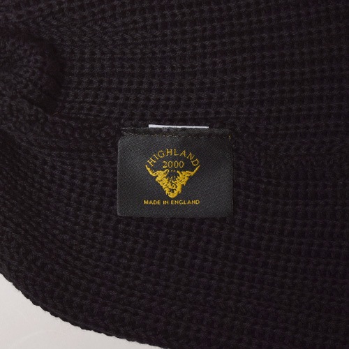 Highland 2000/Cotton Watch Cap�ʥϥ�����2000 ��å�����åס˥֥�å� [a-3380]