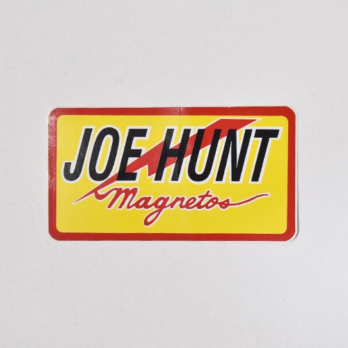Joe Hunt Magnetos/60's Logo Sticker�ʥ��硼�ϥ�ȥޥ��ͥȡ� ���ƥå�����[a-8371]