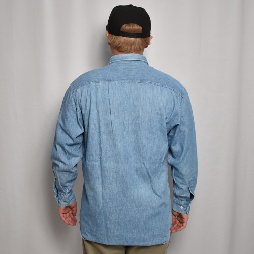 90's Old Gap/L/S Denim Shirtʥå ǥ˥ॷġ˥ǥ/M [z-7467]