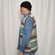 ��60's-70's Vintage Mexican Rag Vest��60's-70's������ơ��� �ᥭ������饰�٥��ȡ˥���󥸡ߥ��������ߥ֥롼 [y-0928]