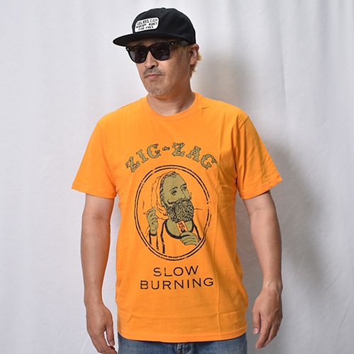 Zig-Zag/Classic S/S T-Shirt（ジグザグ Tシャツ）オレンジ [a-6157