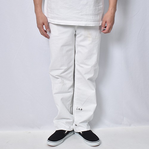 ��Dickies/White Drill Painter Pants�ʥǥ��å����� �ڥ��󥿡��ѥ�ġ˥ۥ磻��/������W30 [y-1095]