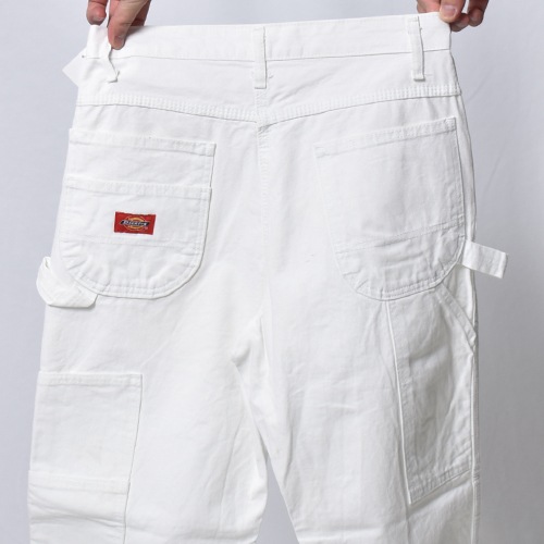 ��Dickies/White Drill Painter Pants�ʥǥ��å����� �ڥ��󥿡��ѥ�ġ˥ۥ磻��/������W30 [y-1095]