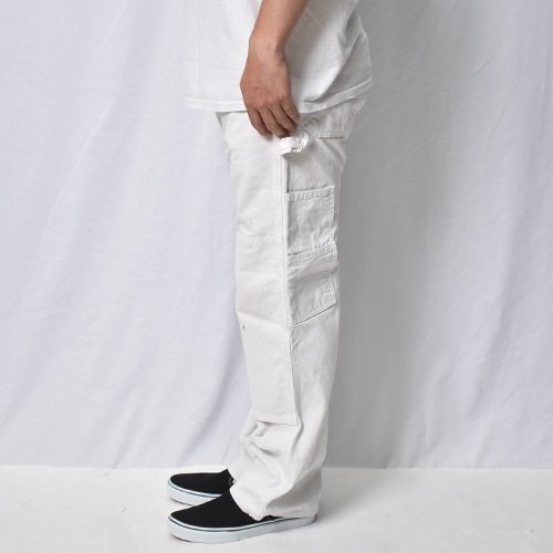 Dickies/White Drill W-Knee Painter Pants（ディッキーズ ペインター