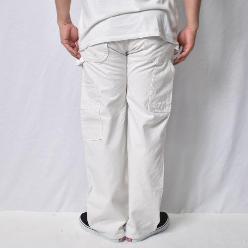 Dickies/White Drill W-Knee Painter Pants（ディッキーズ ペインター