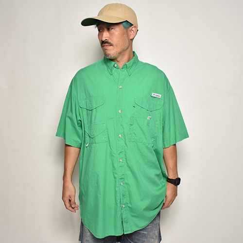 Columbia Sportswear/S/S PFG Fishing Shirtʥӥ եå󥰥ġ˥꡼/XL [z-5562]