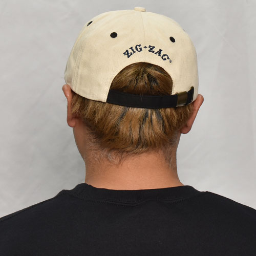 Zig-Zag/Old School 6panel Cap（ジグザグ キャップ）ナチュラル