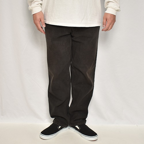 ��Calvin Klein/Super Black Denim Pants�ʥ���Х󥯥饤�� �֥�å������󥺡˥֥�å�/������W33 [z-9996]